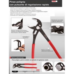 SET PINZE POLIGRIP TOPTUL