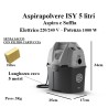 ASPIRAPOLVERE COMPATTO 5 LITRI ISY